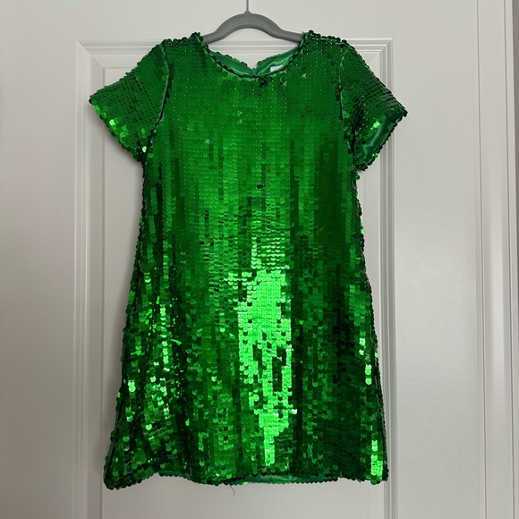 Lola + The Boys Other - Lola + The Boys Vibrant Green Sequin Dress 8